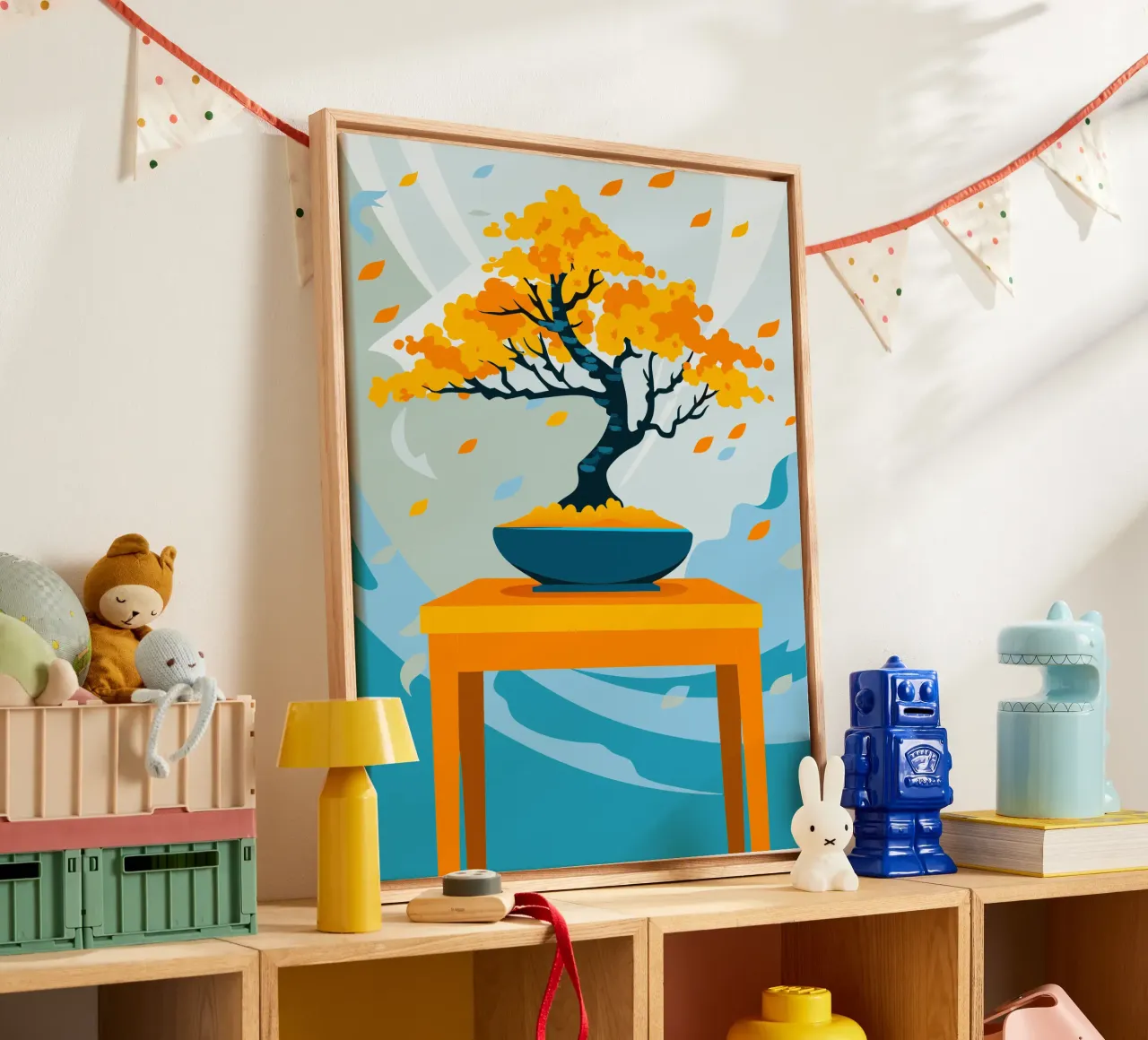 Bonsai tela con Cornice a cassetta da HAPPY SHOP