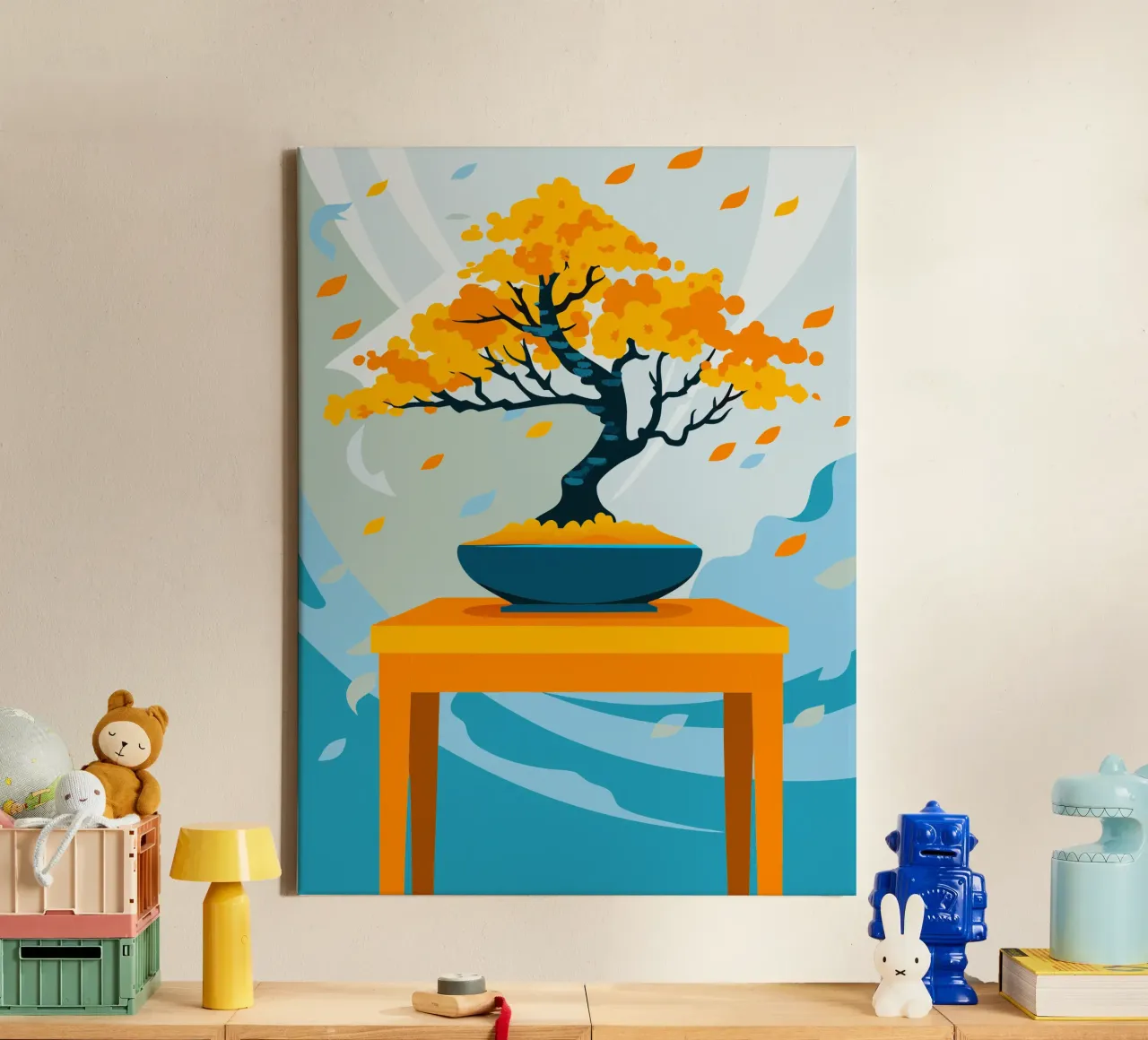 Bonsai tela con Cornice a cassetta da HAPPY SHOP