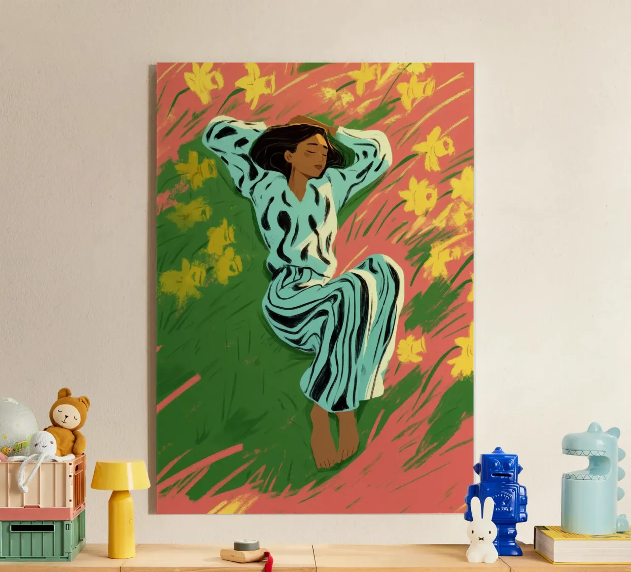 Where Daffodils Dream plexiglass da Clara August