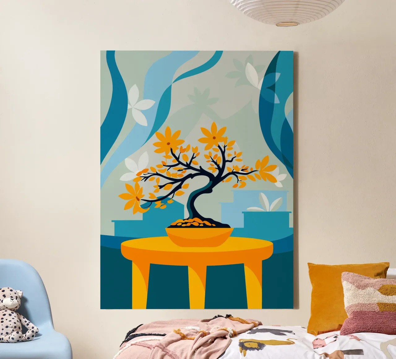 Bonsai tela con Cornice a cassetta da HAPPY SHOP