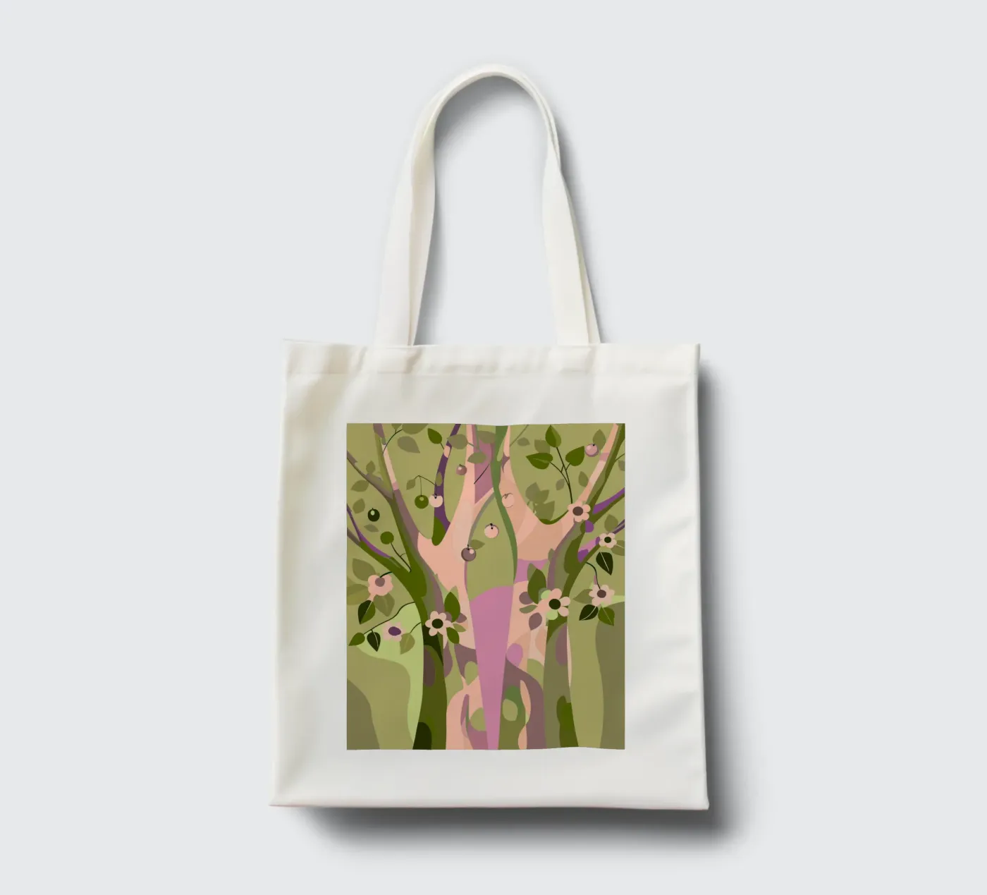 Trees tote bag by HAPPY SHOP