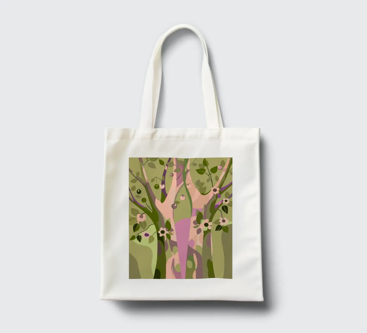 Trees tote bag by HAPPY SHOP