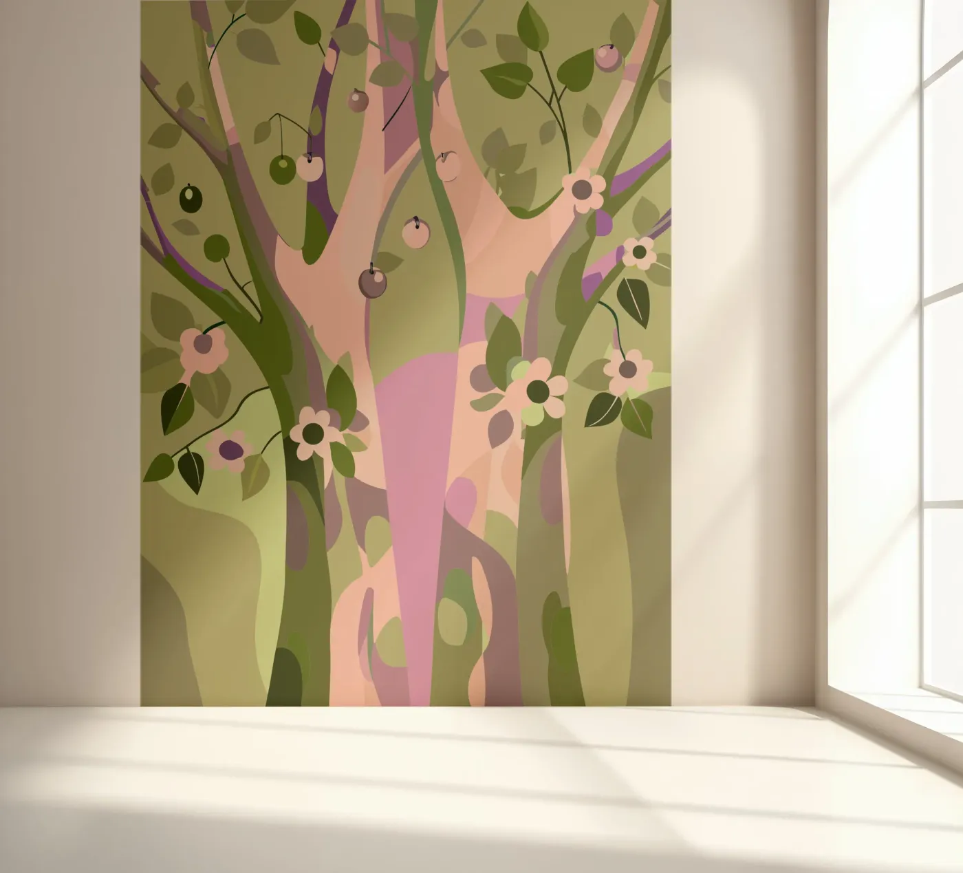 Bomen fotobehang van HAPPY SHOP