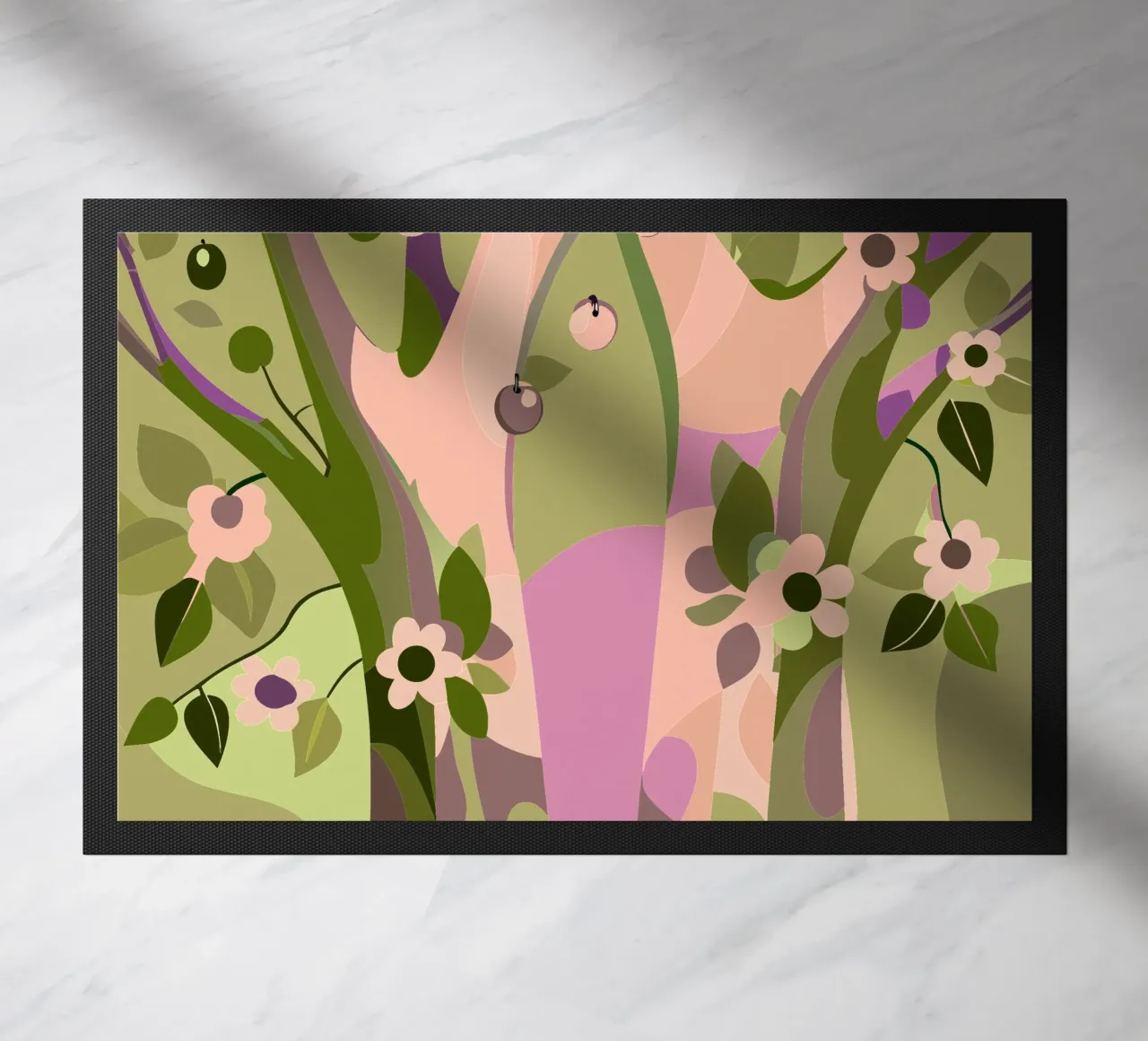 Trees doormat by HAPPY SHOP
