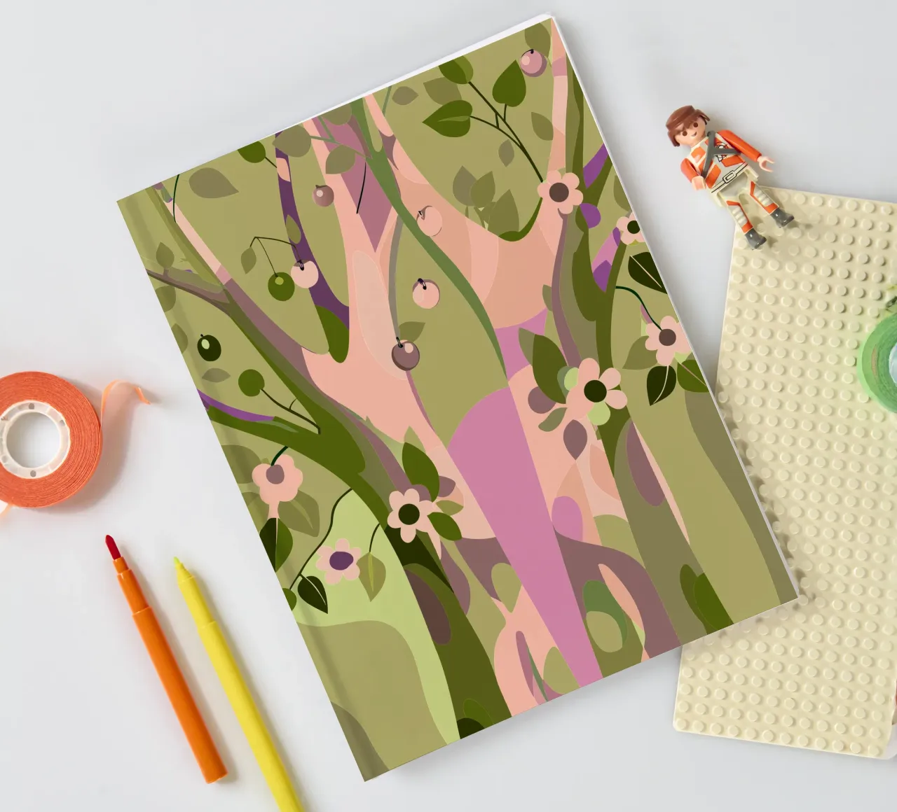Trees notebook by HAPPY SHOP