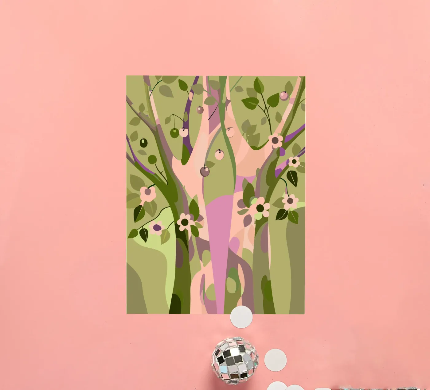 Trees sticker by HAPPY SHOP