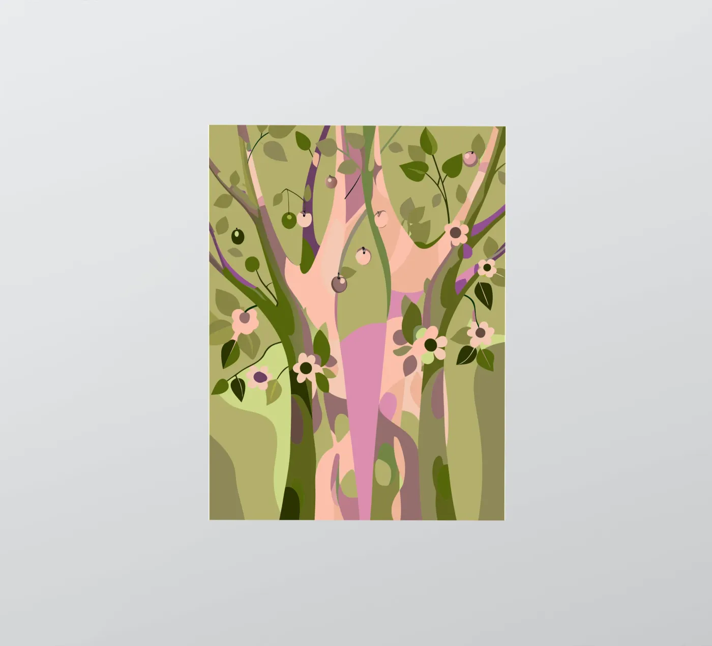 Trees sticker by HAPPY SHOP