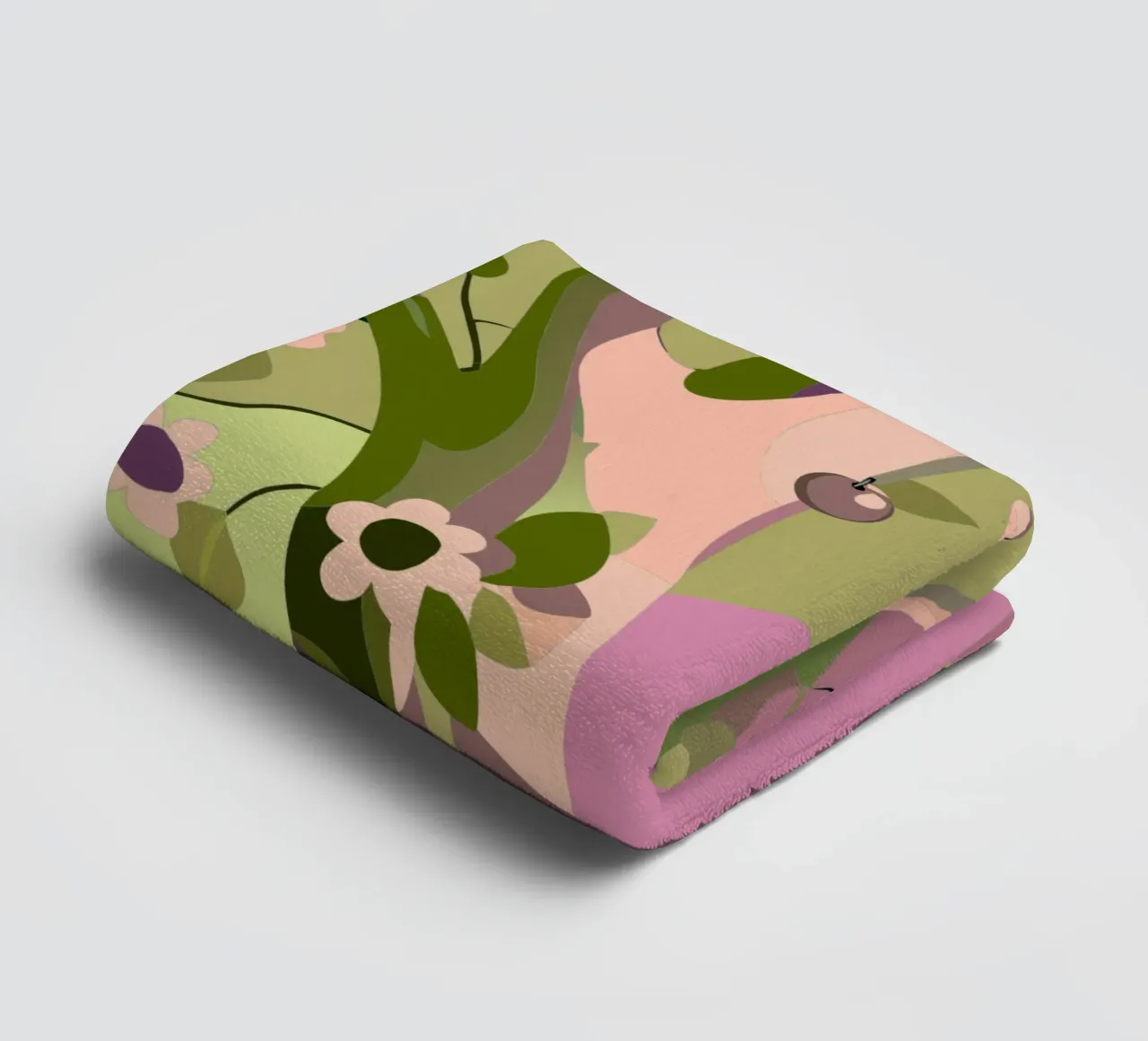 Trees towel by HAPPY SHOP