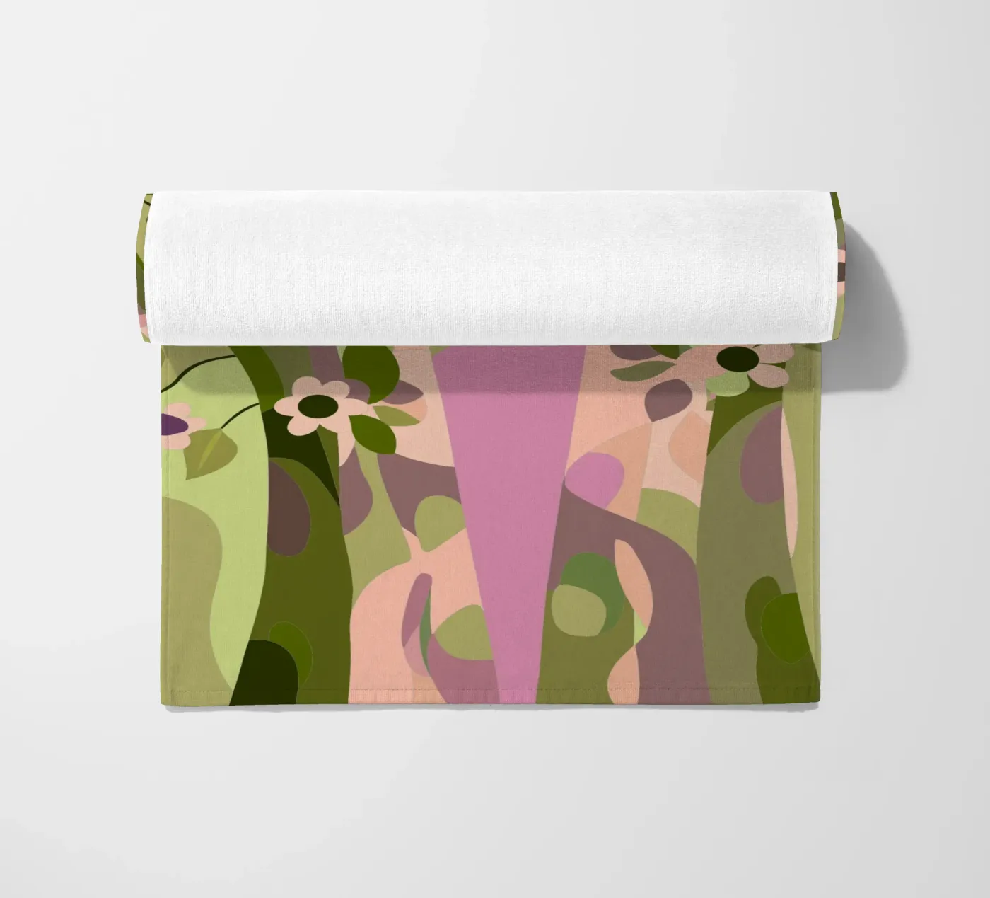 Trees beach towel by HAPPY SHOP