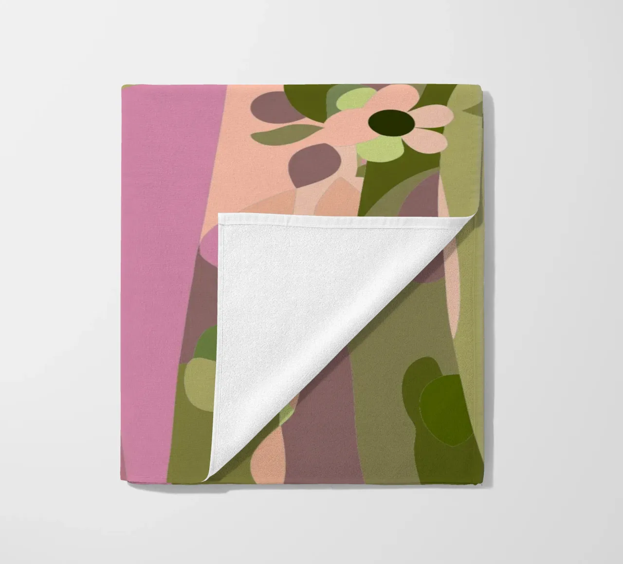 Trees beach towel by HAPPY SHOP
