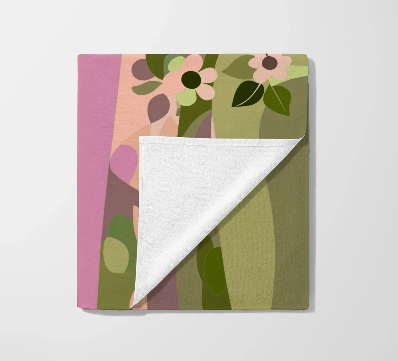 Trees beach towel by HAPPY SHOP