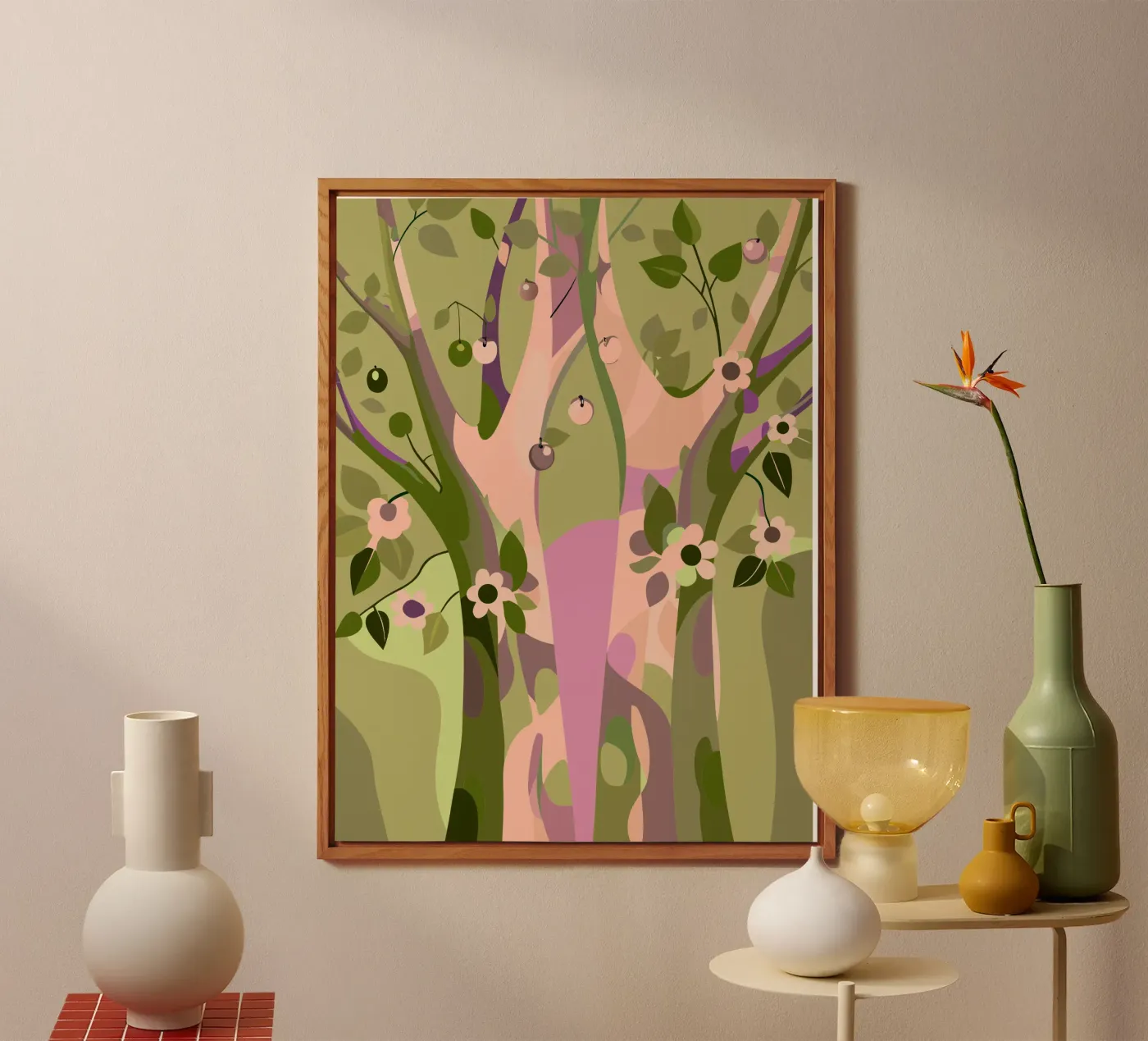 Trees forex plate by HAPPY SHOP
