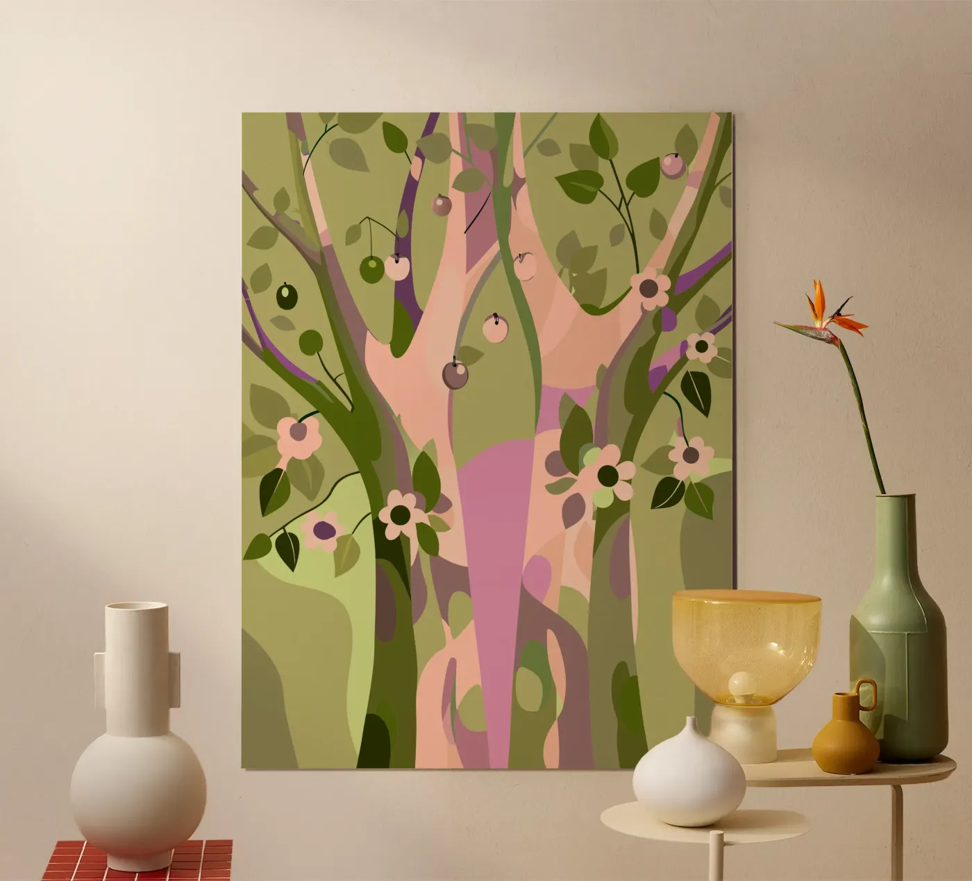 Trees poster by HAPPY SHOP