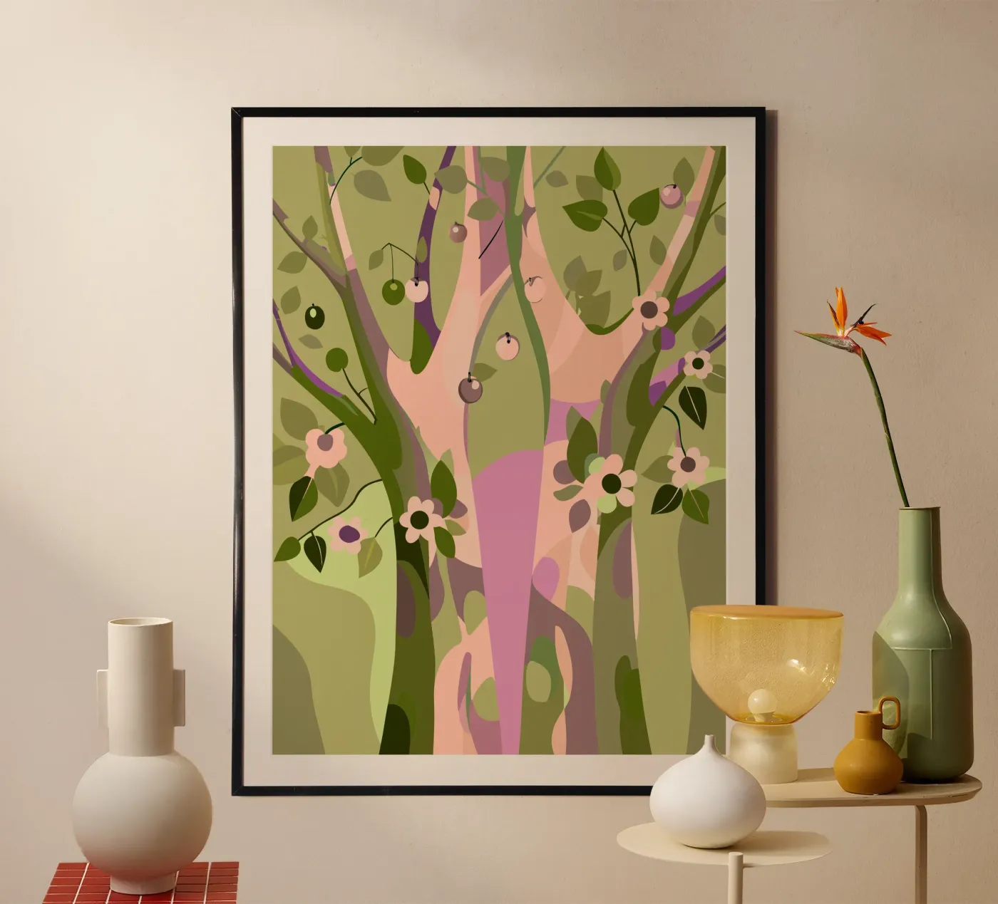 Trees poster by HAPPY SHOP