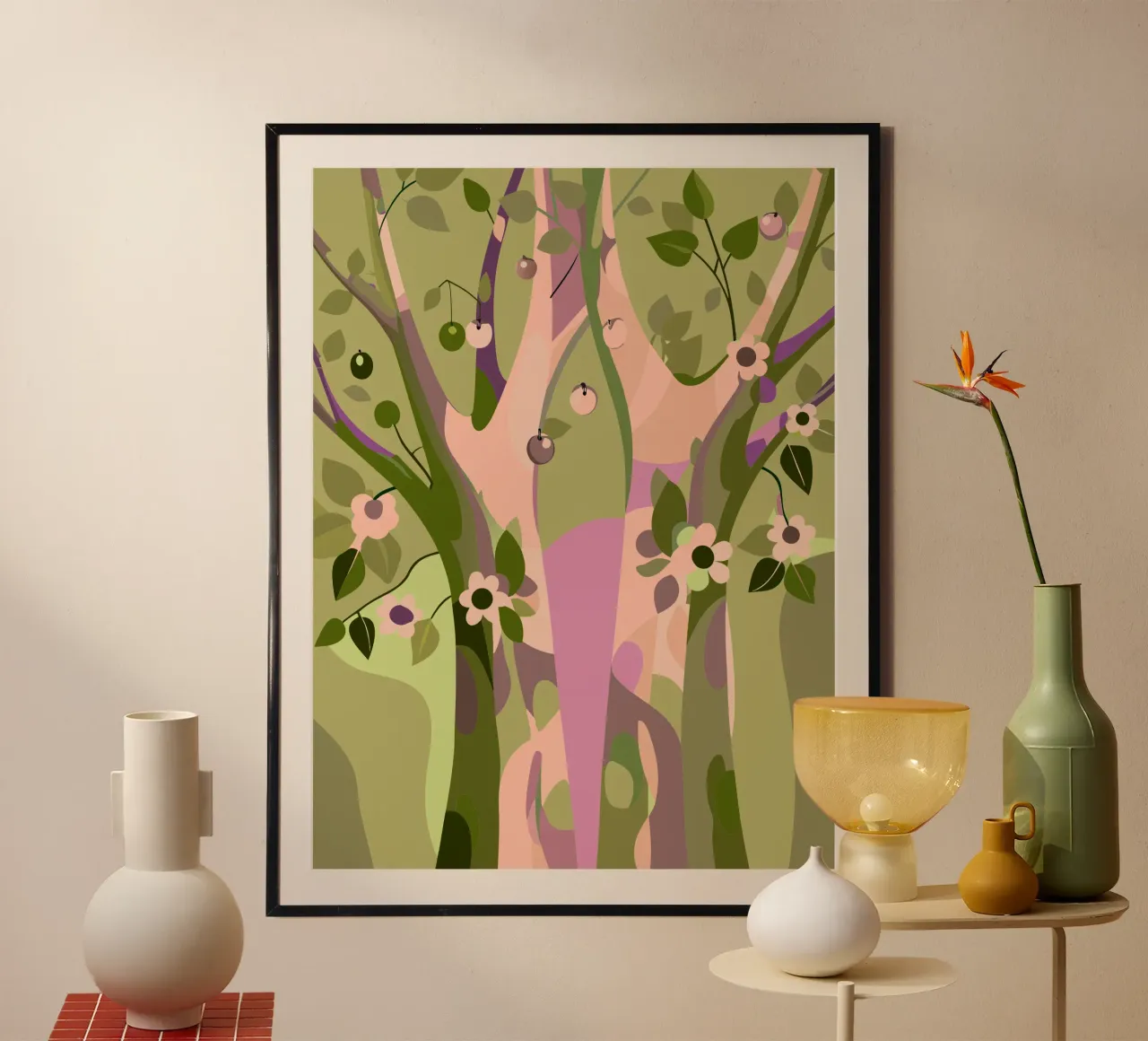 Trees poster by HAPPY SHOP