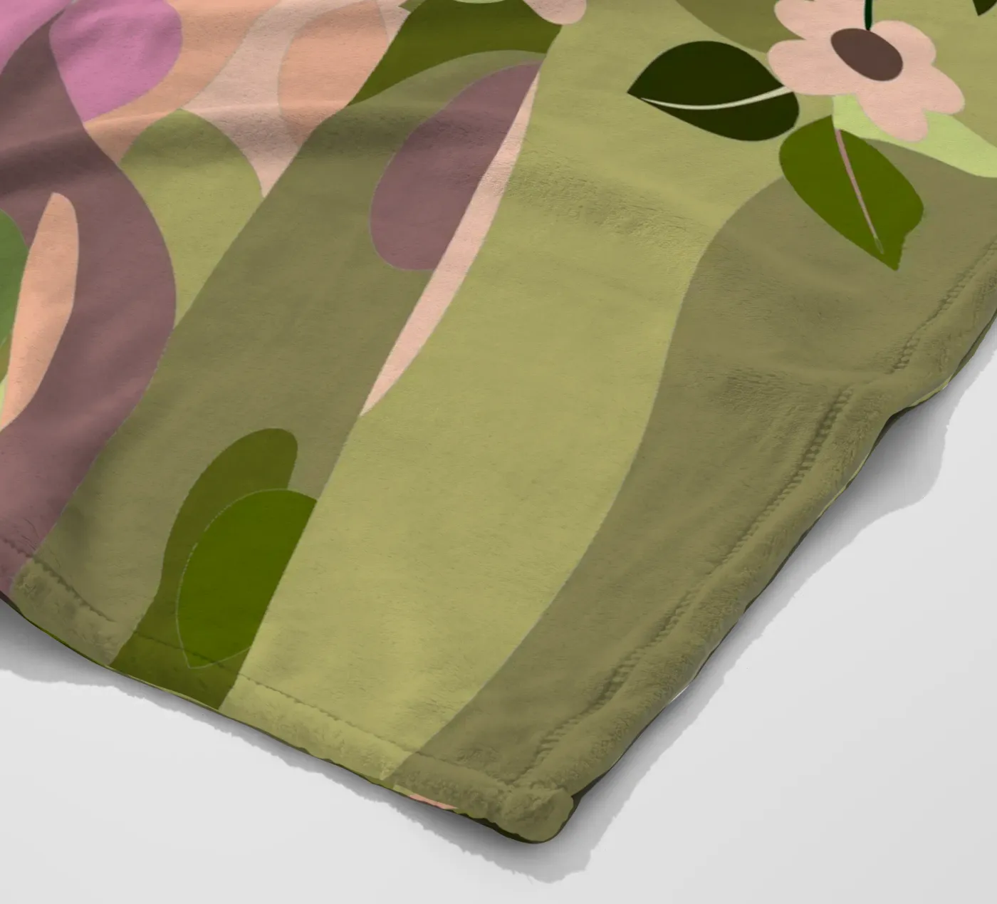 Bomen fleecedeken van HAPPY SHOP