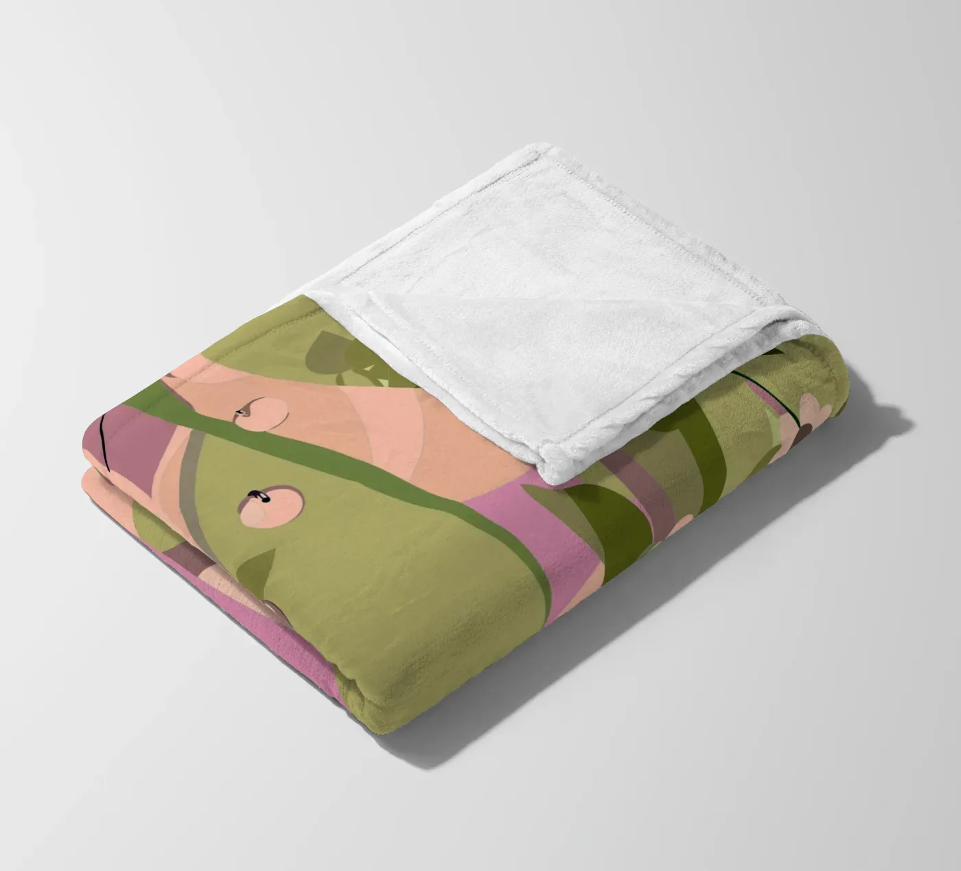 Bomen fleecedeken van HAPPY SHOP