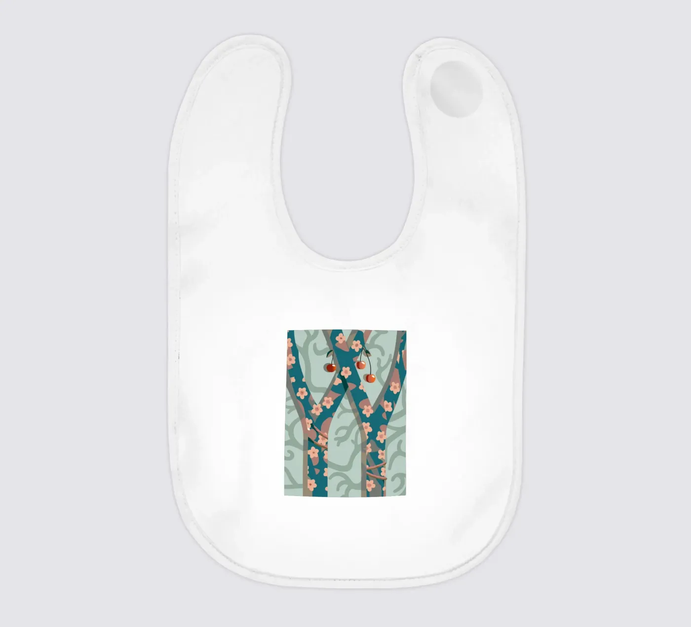 Cherry tree bavaglino da HAPPY SHOP