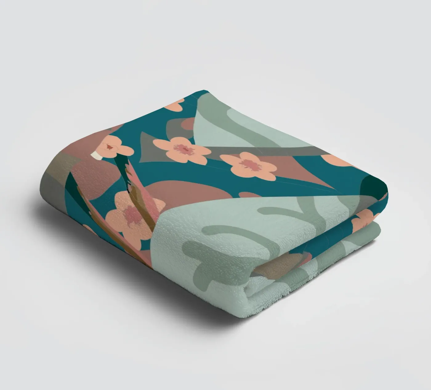 Cherry tree towel by HAPPY SHOP