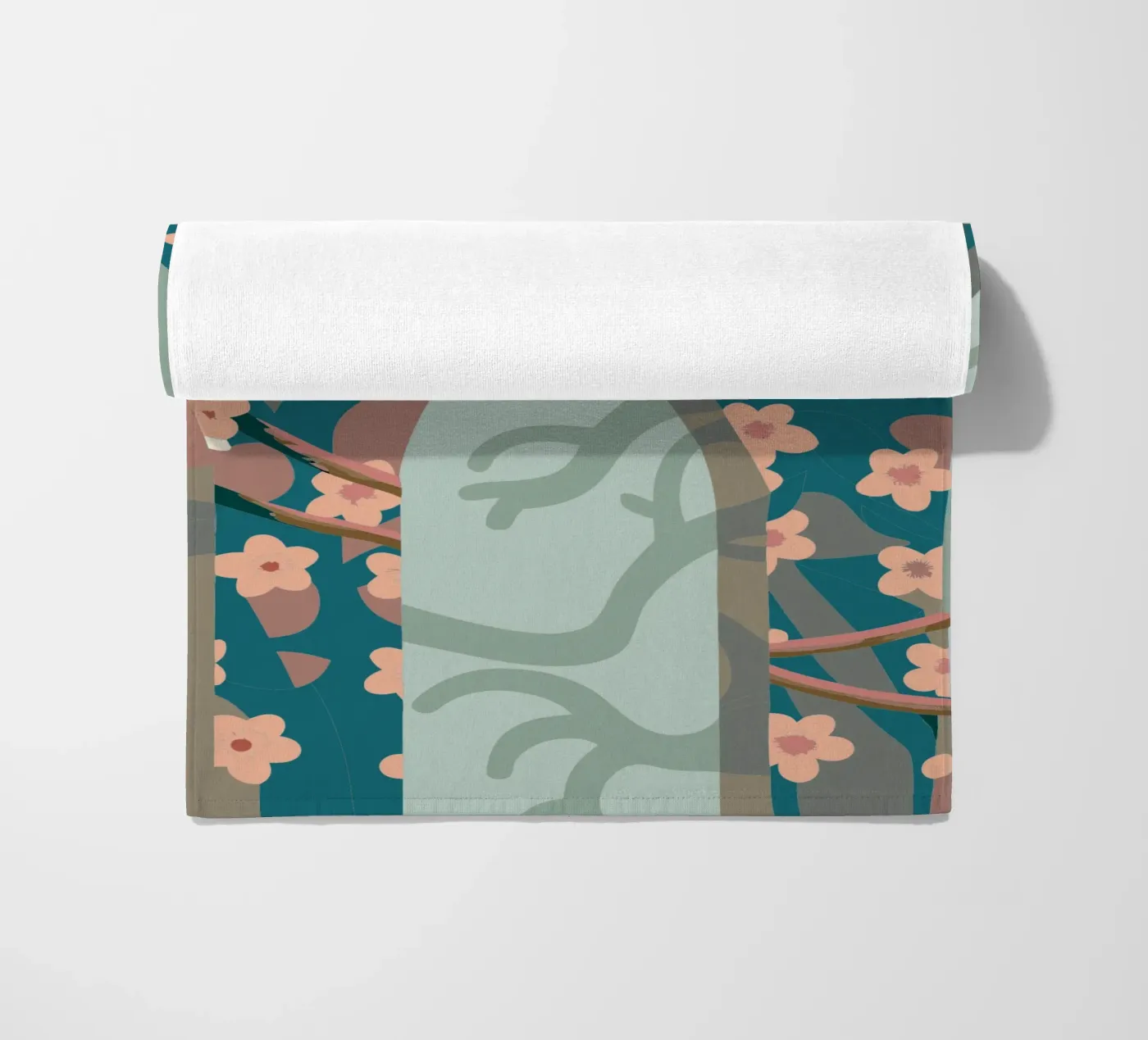 Kersenboom strandhanddoek van HAPPY SHOP