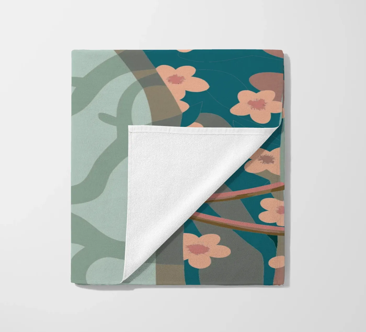 Kersenboom strandhanddoek van HAPPY SHOP