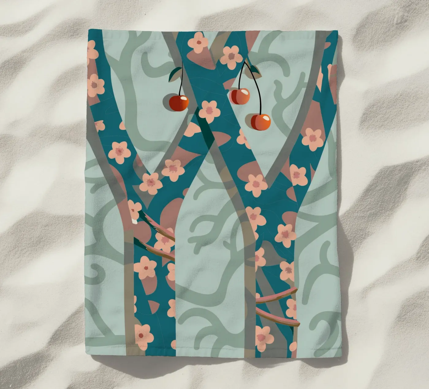 Cherry tree telo mare da HAPPY SHOP