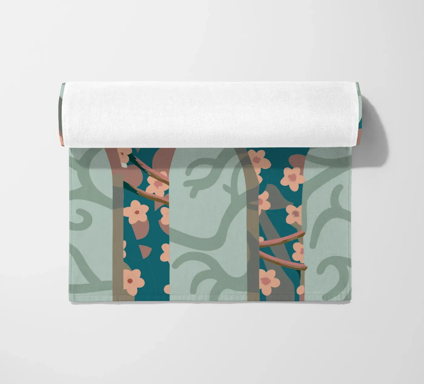 Kersenboom strandhanddoek van HAPPY SHOP