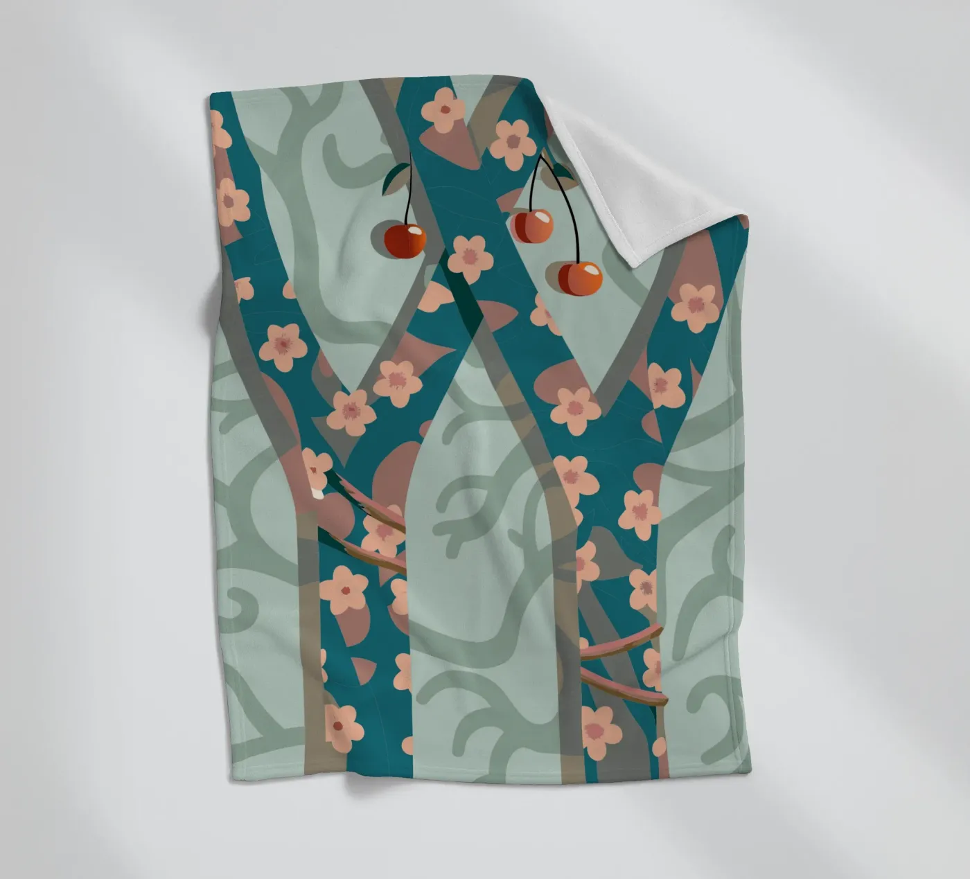 Ciliegio coperta in pile da HAPPY SHOP