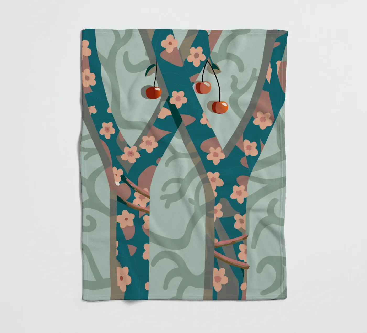 Ciliegio coperta in pile da HAPPY SHOP