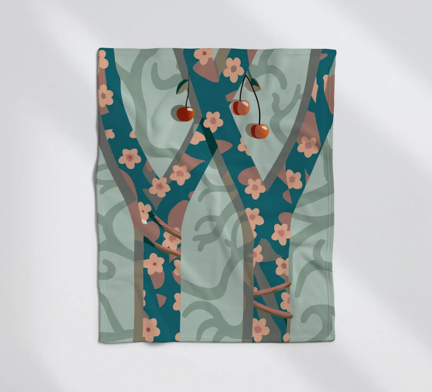 Ciliegio coperta in pile da HAPPY SHOP