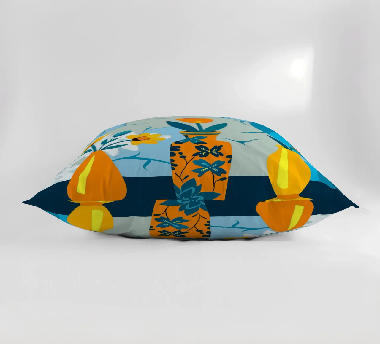 Tre vasi di fiori cuscino da HAPPY SHOP