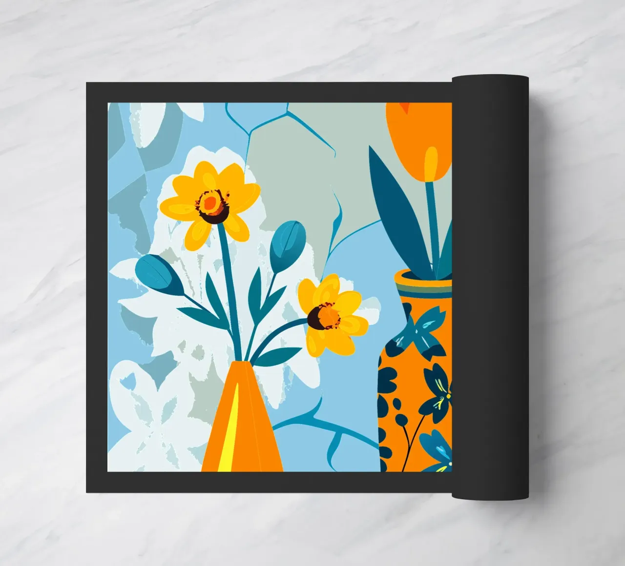 Tre vasi di fiori zerbino da HAPPY SHOP