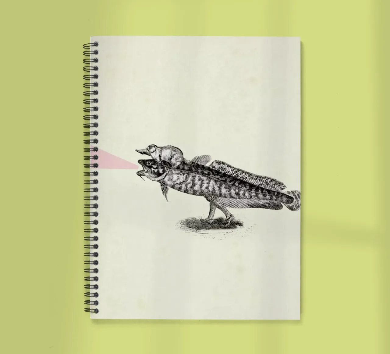 Absolutely random engraved GIF (frame) spiral notebook by Matteo Morelli