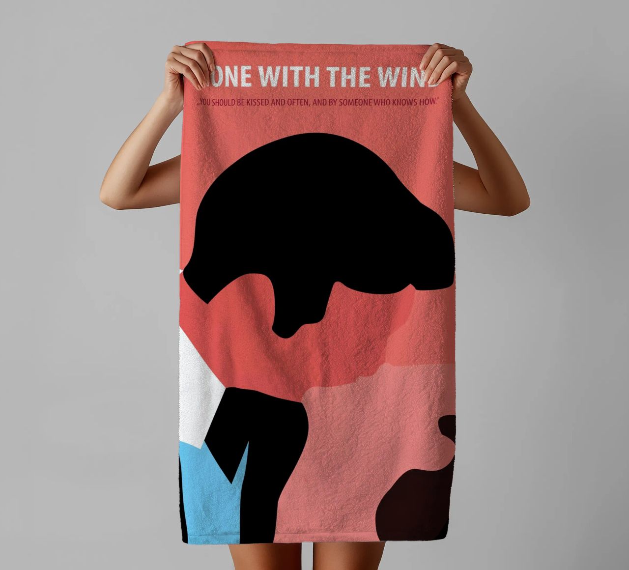 Gone With The Wind towel by Fräulein Fisher