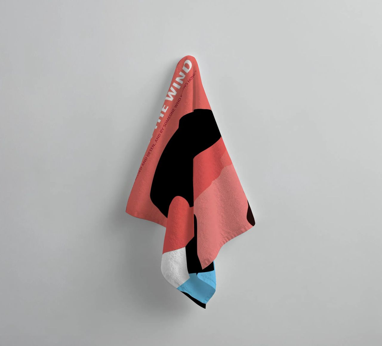 Gone With The Wind towel by Fräulein Fisher