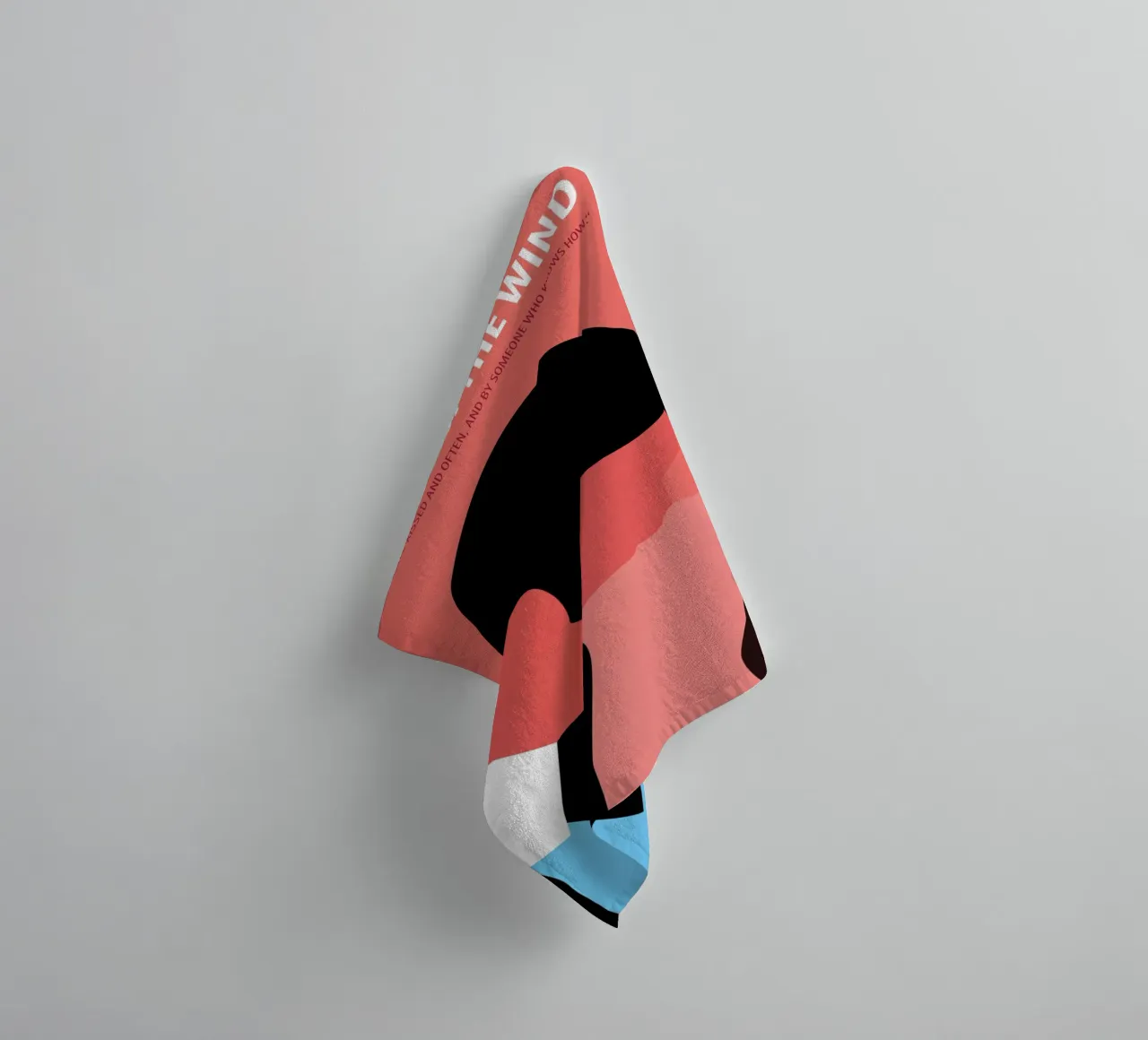 Gone With The Wind towel by Fräulein Fisher