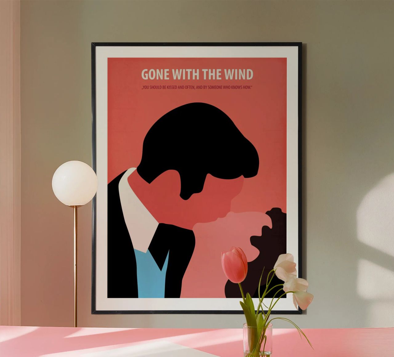 Gone With The Wind poster by Fräulein Fisher
