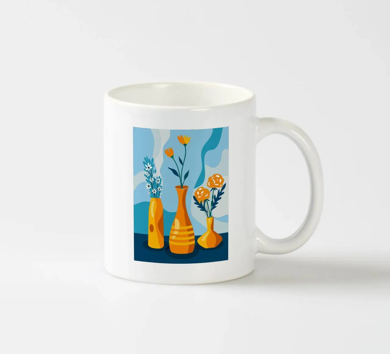 Tre vasi di fiori tazza in ceramica da HAPPY SHOP