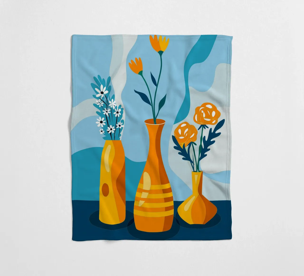 Tre vasi di fiori coperta in pile da HAPPY SHOP