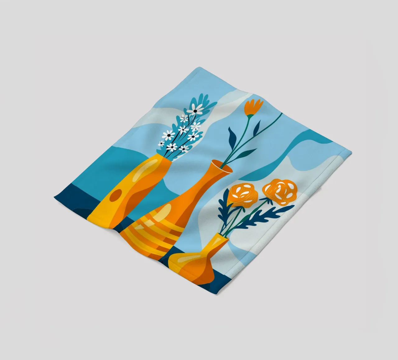 Tre vasi di fiori coperta in pile da HAPPY SHOP
