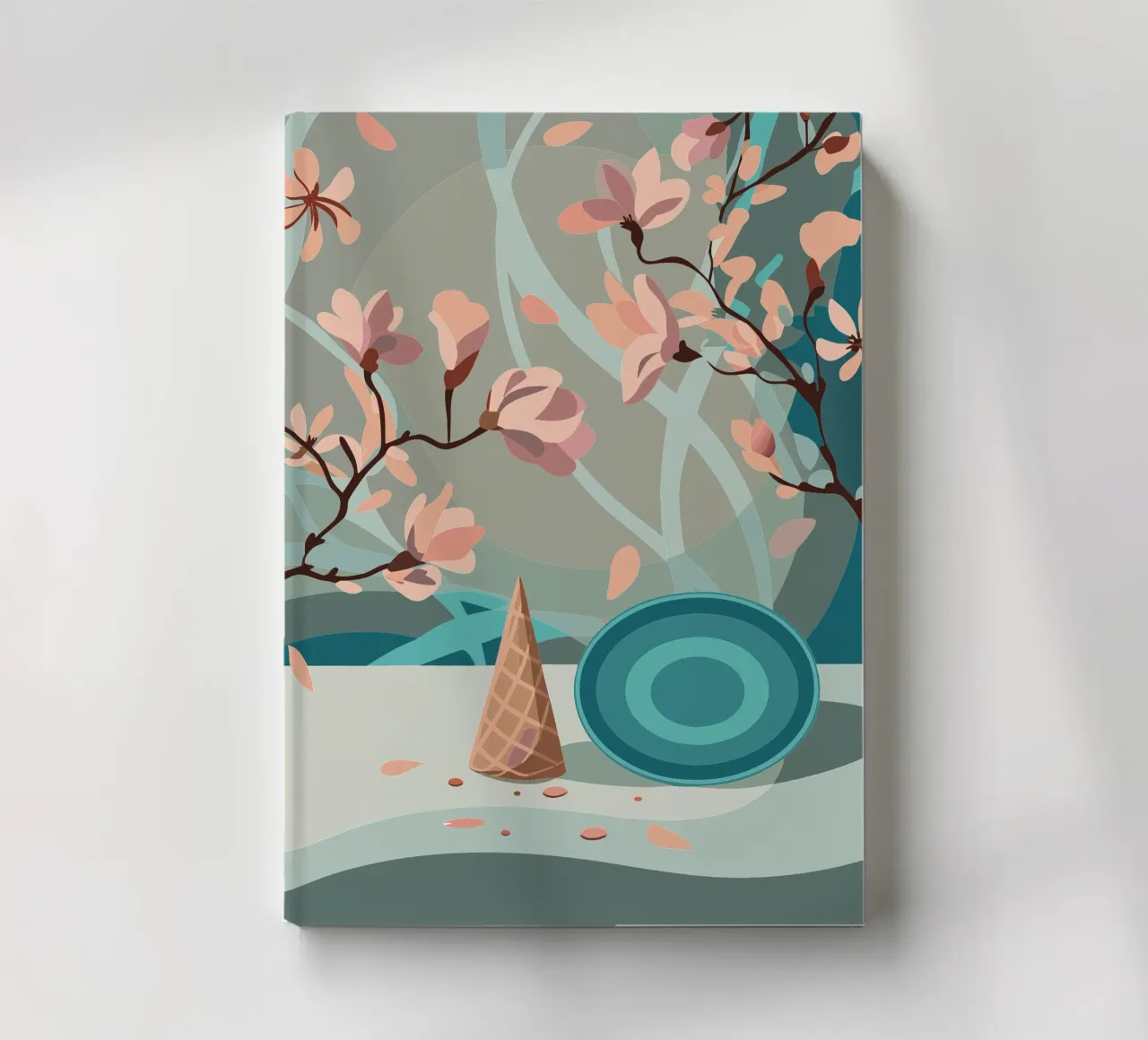 Flower Twig notebook by HAPPY SHOP