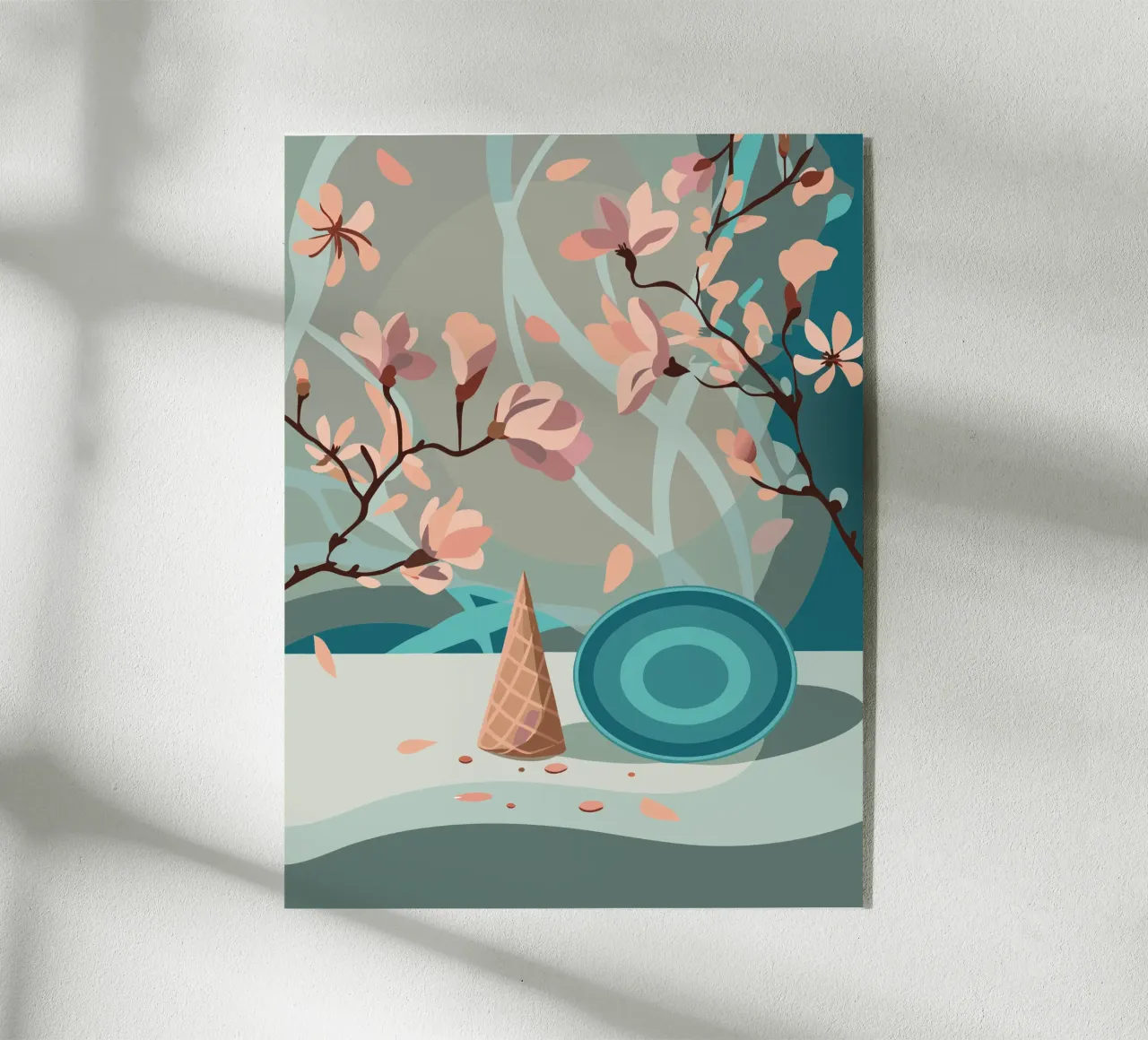 Ramita de flores metacrilato de HAPPY SHOP