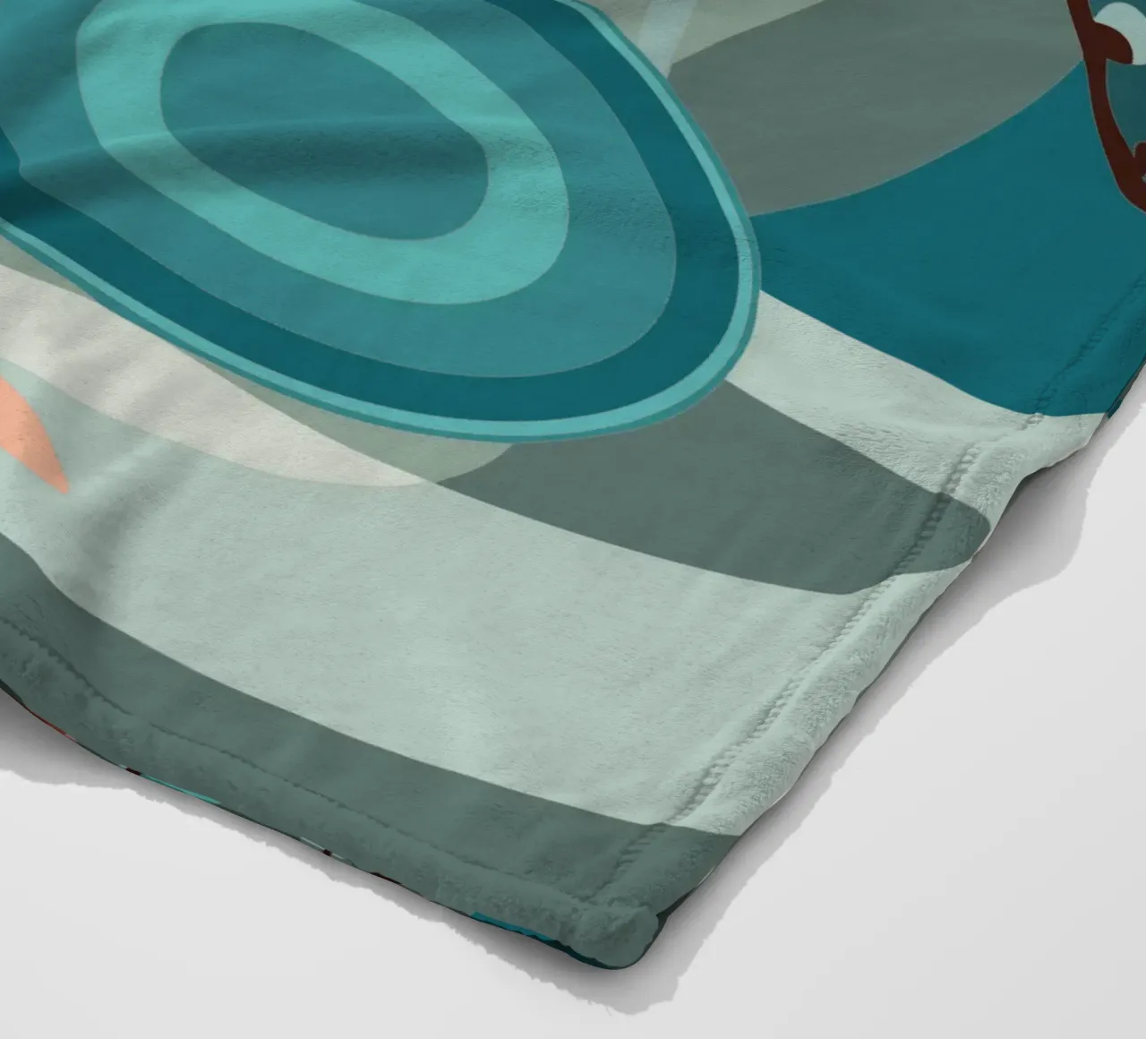 Ramoscello di fiori coperta in pile da HAPPY SHOP