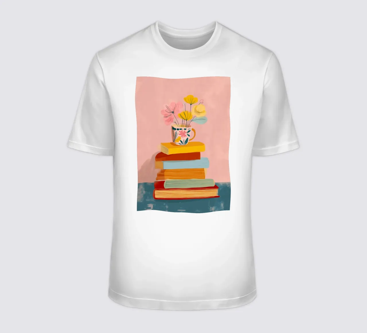 In Bloom Between the Lines t-shirt by Clara August