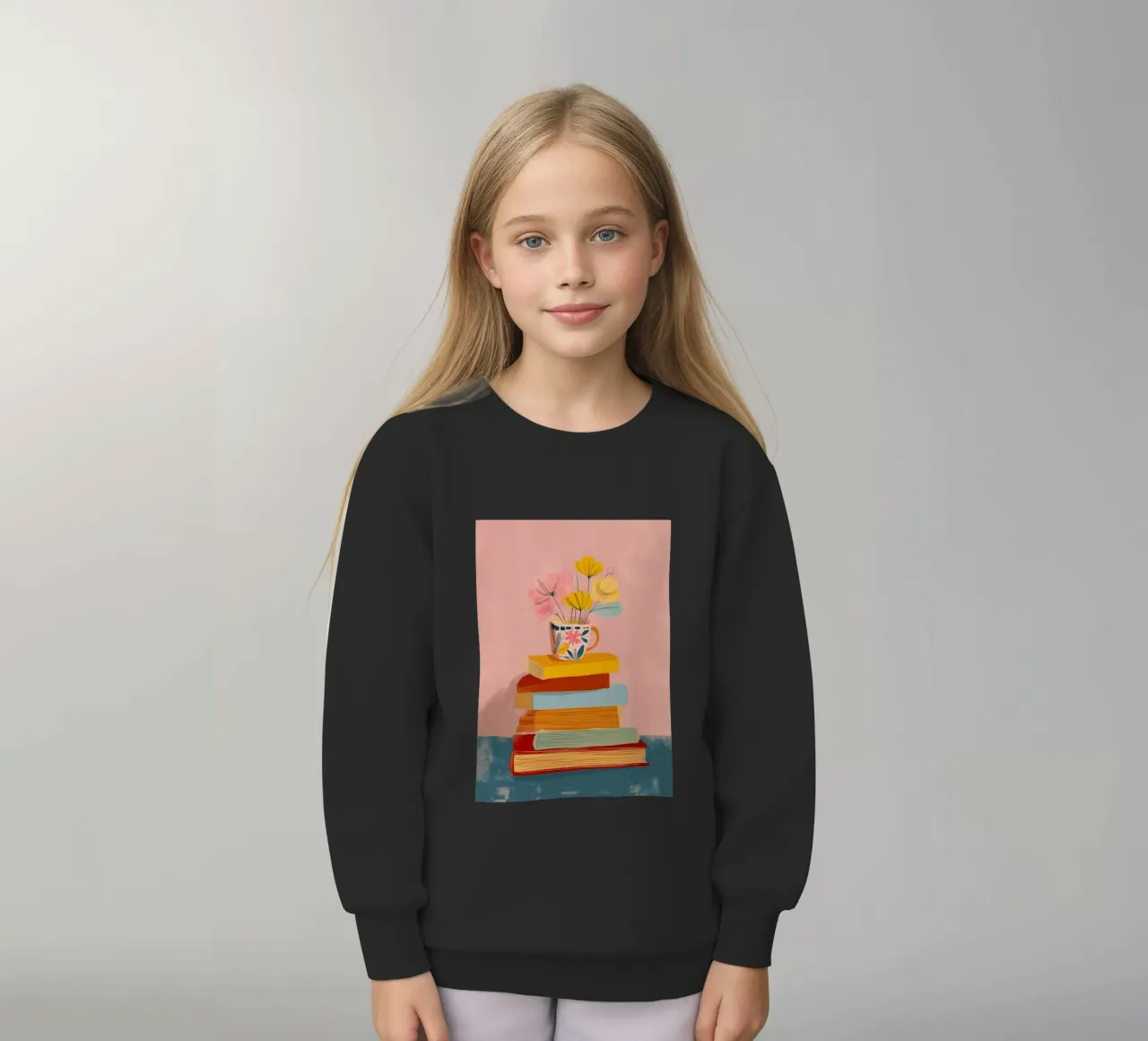 In Bloom Between the Lines felpa bambino da Clara August