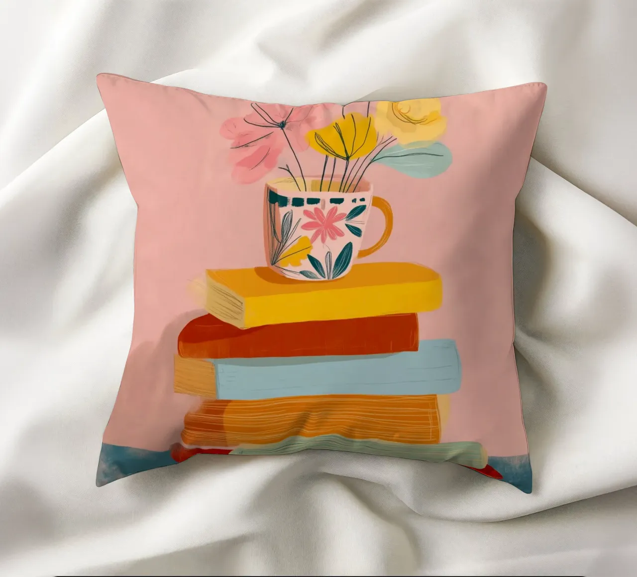 In Bloom Between the Lines cuscino da Clara August