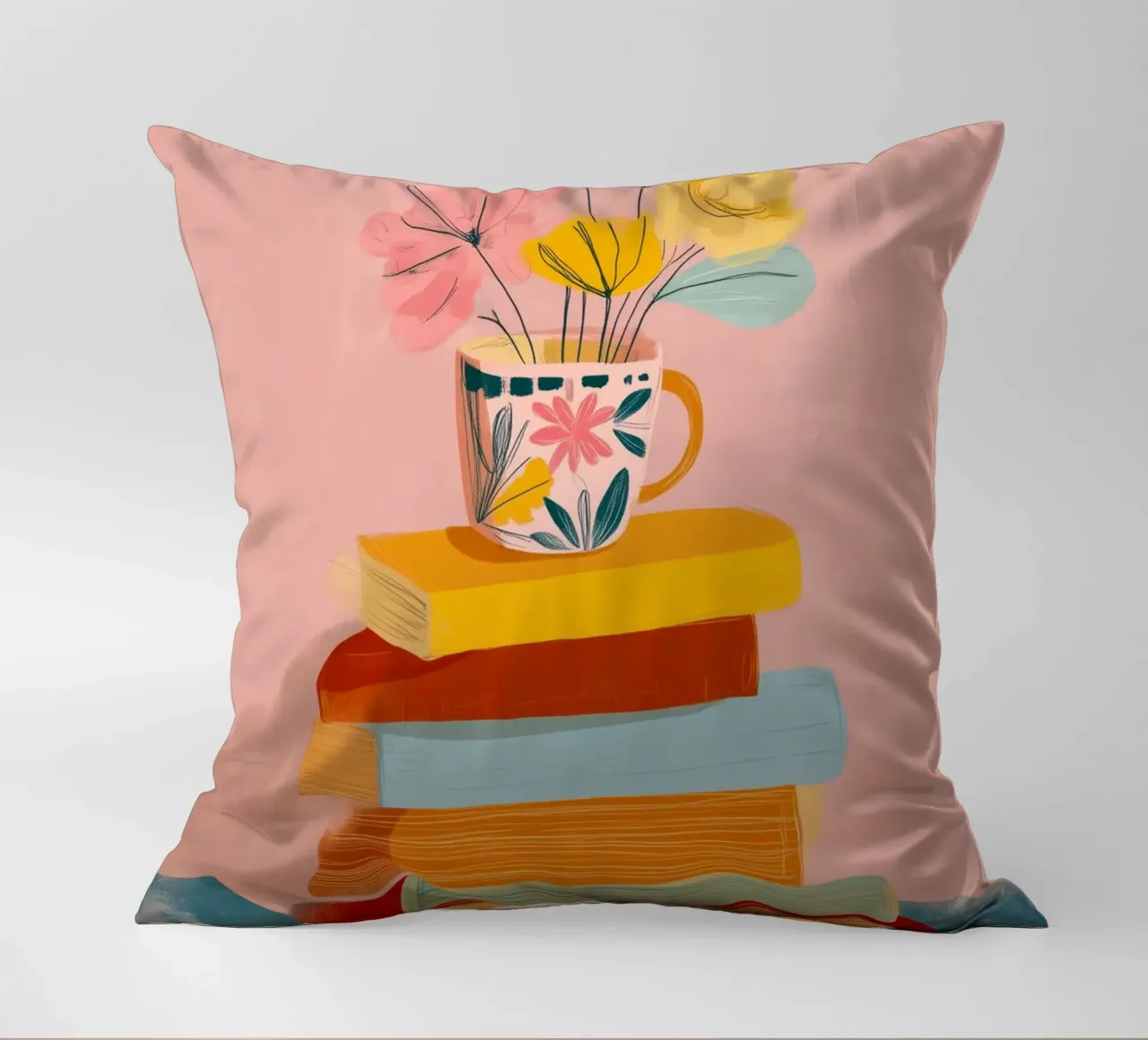 In Bloom Between the Lines cuscino da Clara August