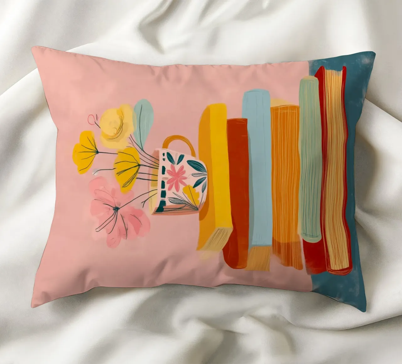 In Bloom Between the Lines cuscino da Clara August