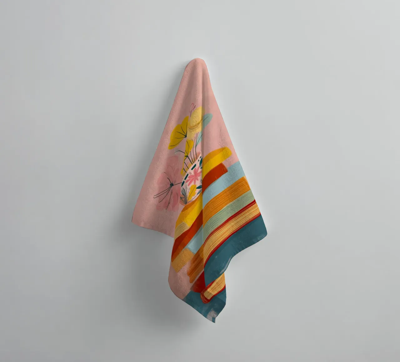 In Bloom Between the Lines asciugamano da bagno da Clara August