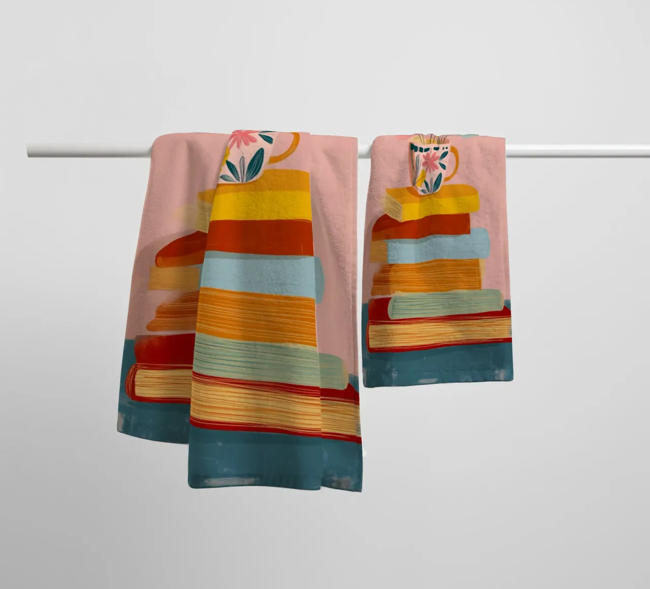 In Bloom Between the Lines asciugamano da bagno da Clara August